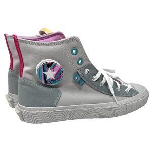 Chuck Taylor All Star Marbled Patch Mens Size 10.5 W 12.5 Pink Grey Blue A00415C